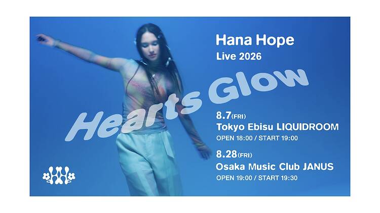 Hana Hope ワンマンライブ「Hearts Glow」