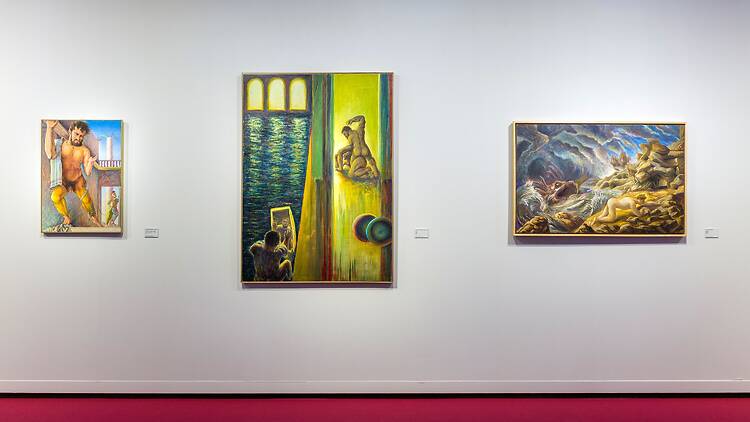 Vista de sala de la exposición
