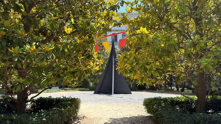 Jardín del Edificio Sabatini. Museo Reina Sofía