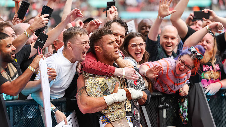 Witness clotheslines and uppercuts galore at raucous wrestling event AEW All in London