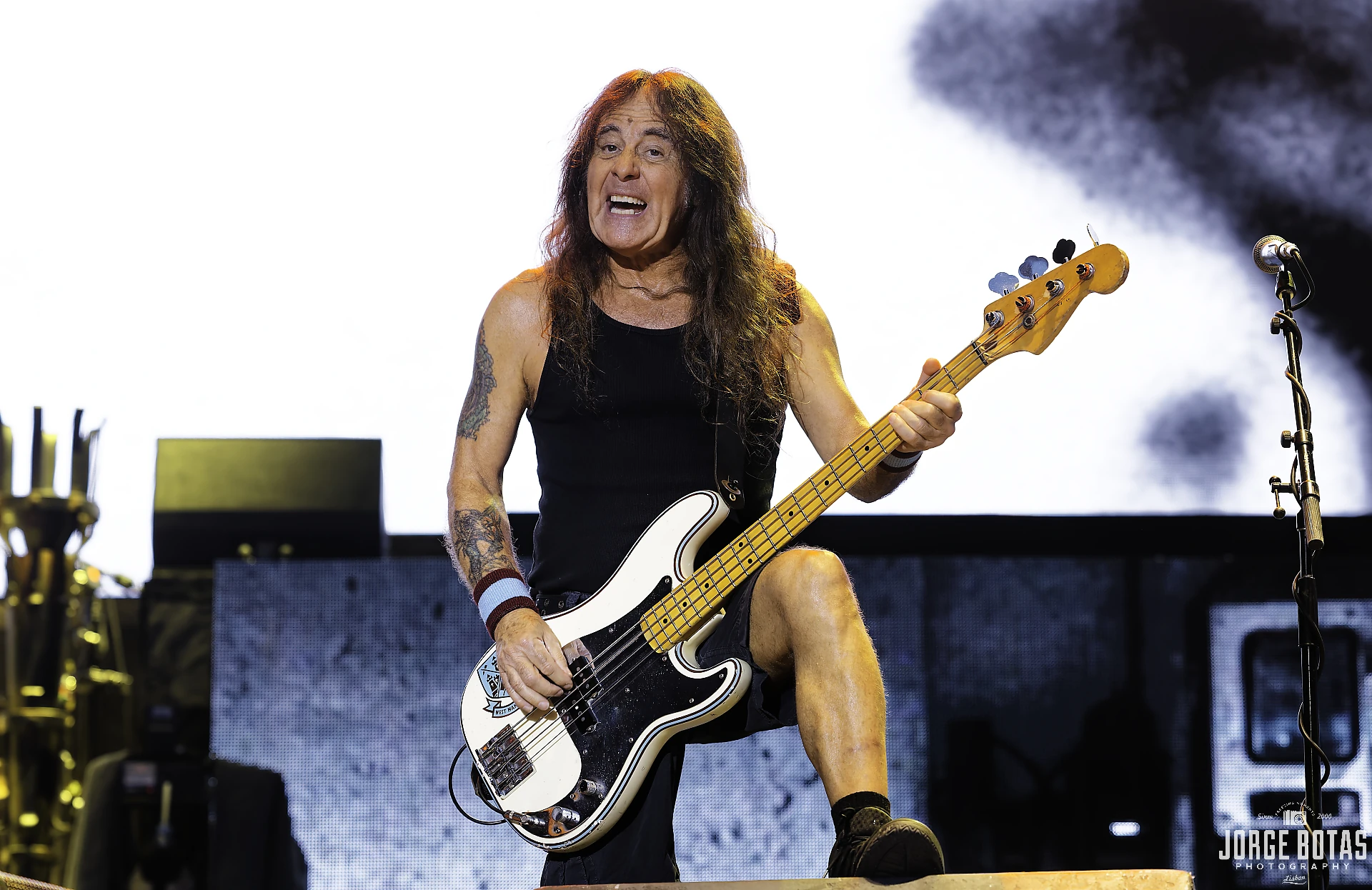 Iron Maiden no Est&aacute;dio da Luz