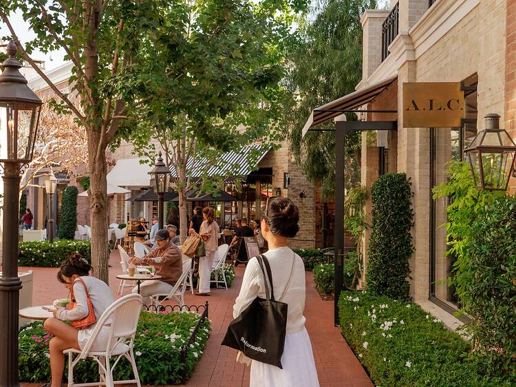 Shop at the newly reopened Palisades Village