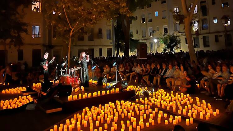 Arganzuela a la luz de las velas Arganzuela a la luz de las velas