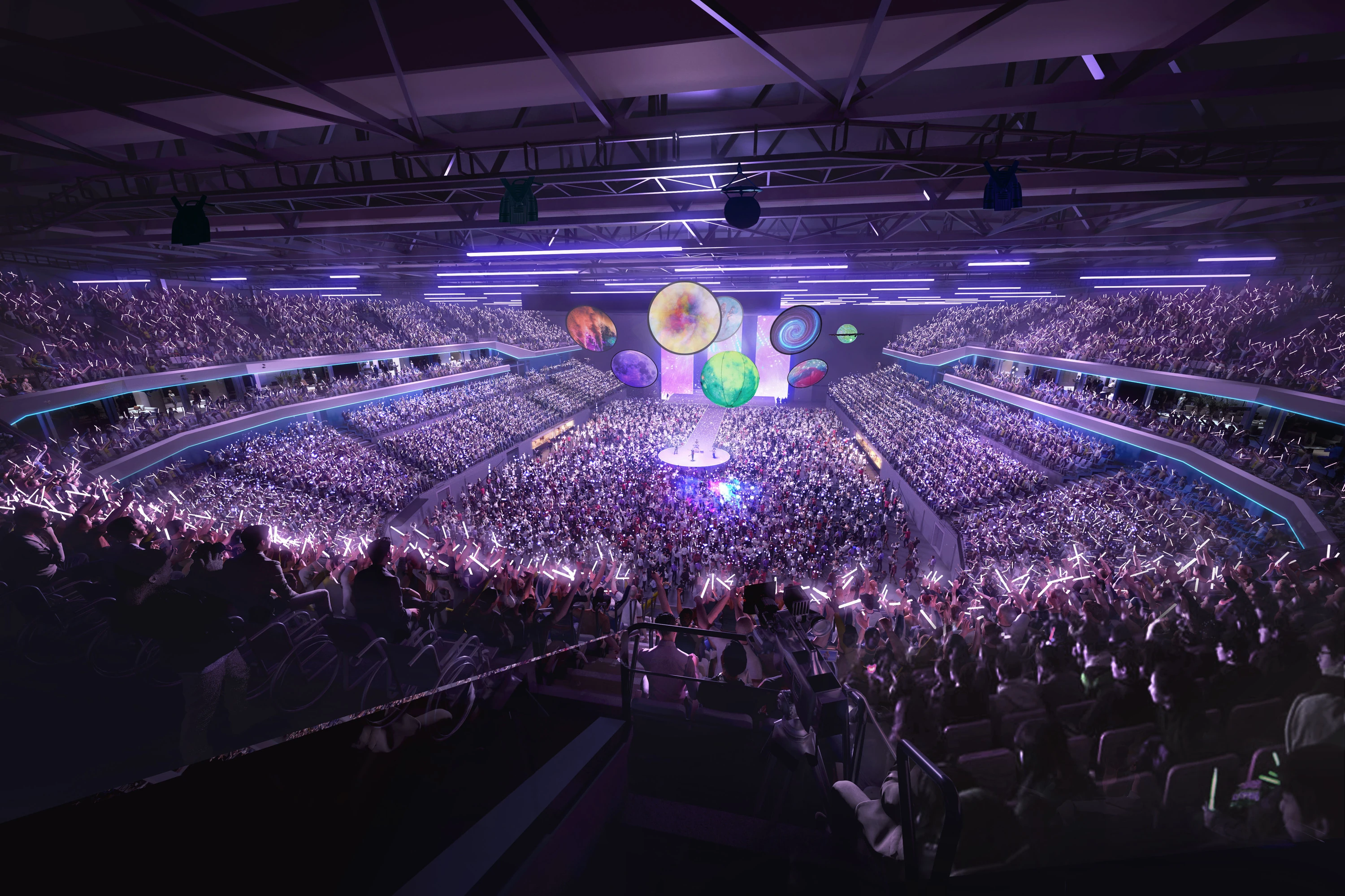 Aviva Arena Bristol full capacity