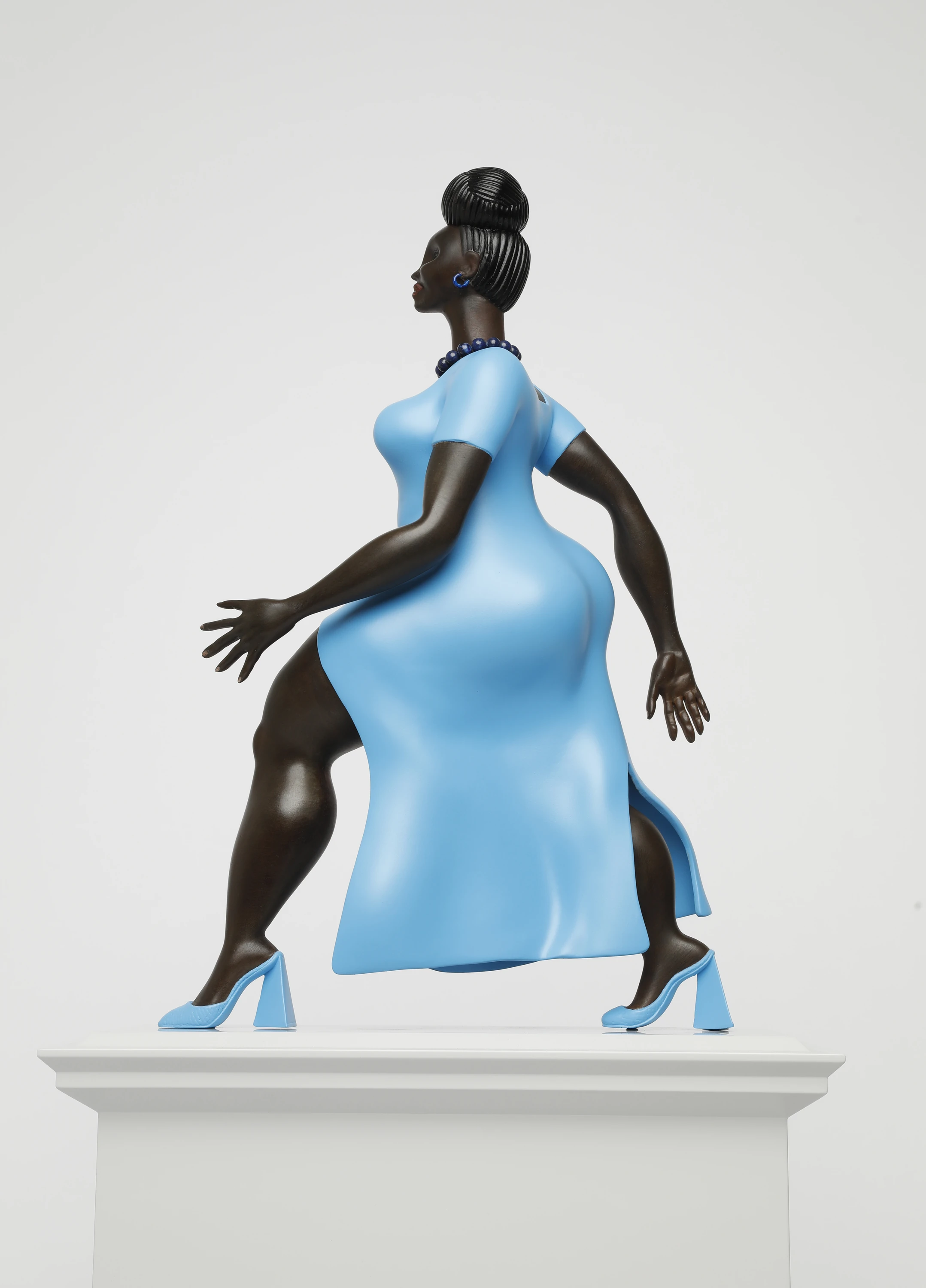 Fourth Plinth Commission, Tschabalala Self&rsquo;s &lsquo;Lady in Blue&rsquo;