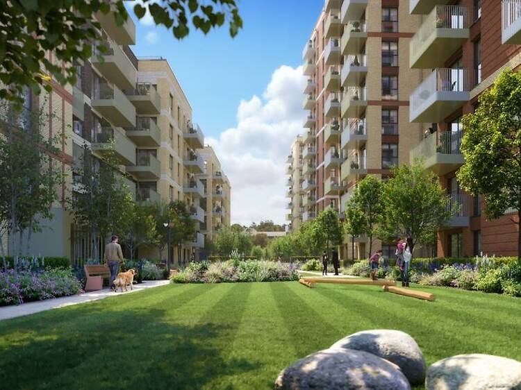 A vast new neighbourhood is coming to south London with more than 1,000 homes