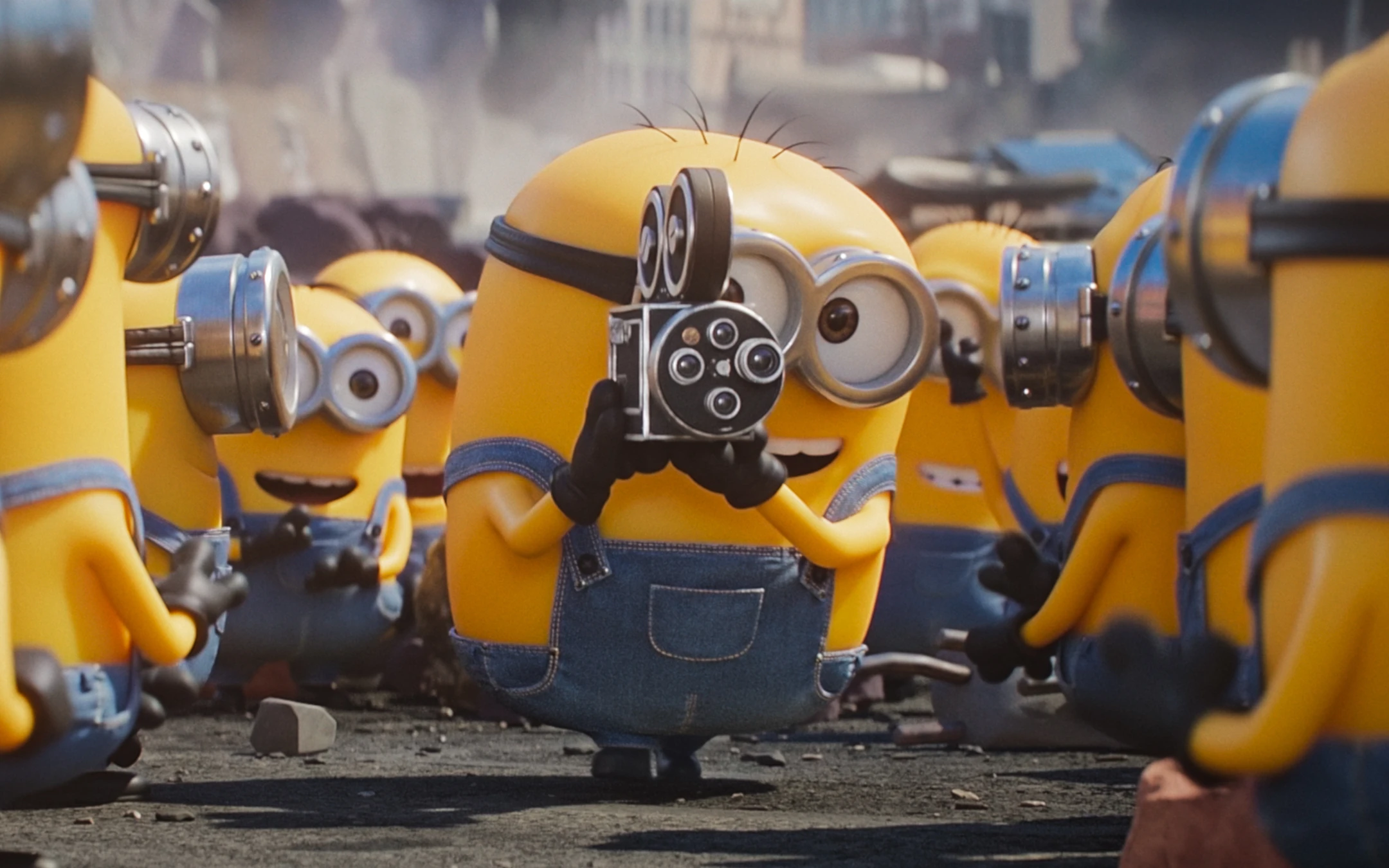 Pel&iacute;cula Minions y Monstruos