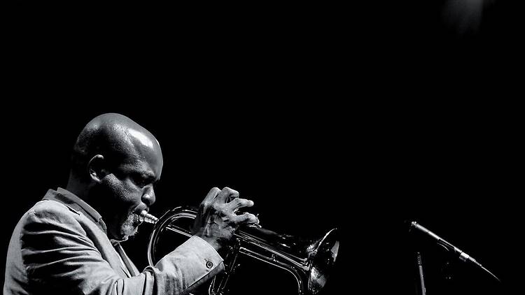 Celebrated jazz trumpeter Sydney Mavundla Sydney Mavundla