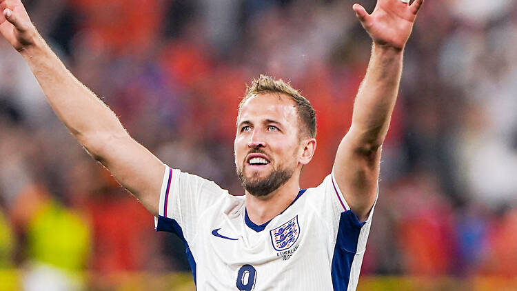 Harry Kane playing for England Harry Kane playing for England