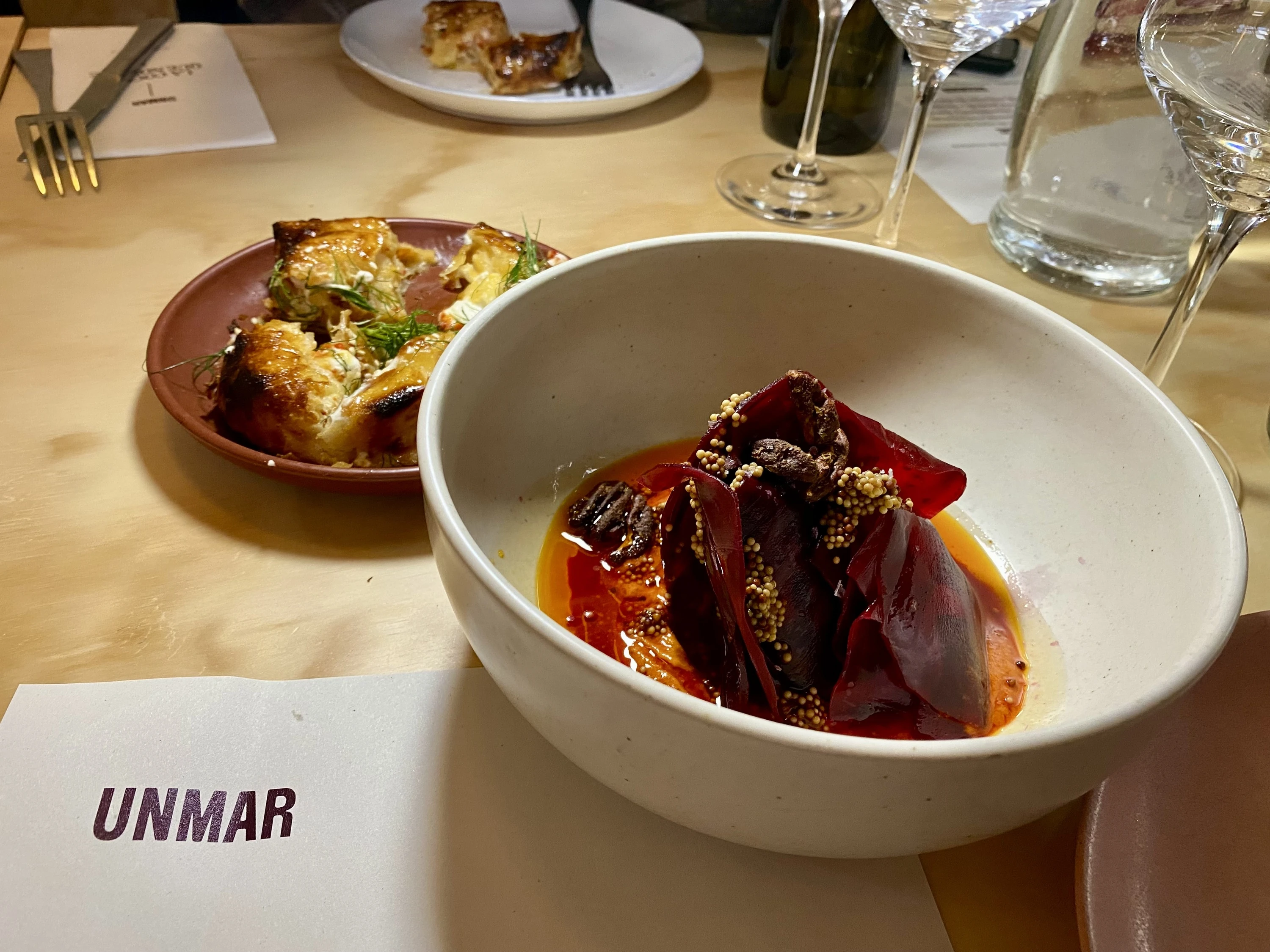 Plato en Unmar