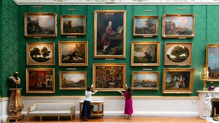 The Picture Gallery at Buckingham Palace The Picture Gallery at Buckingham Palace