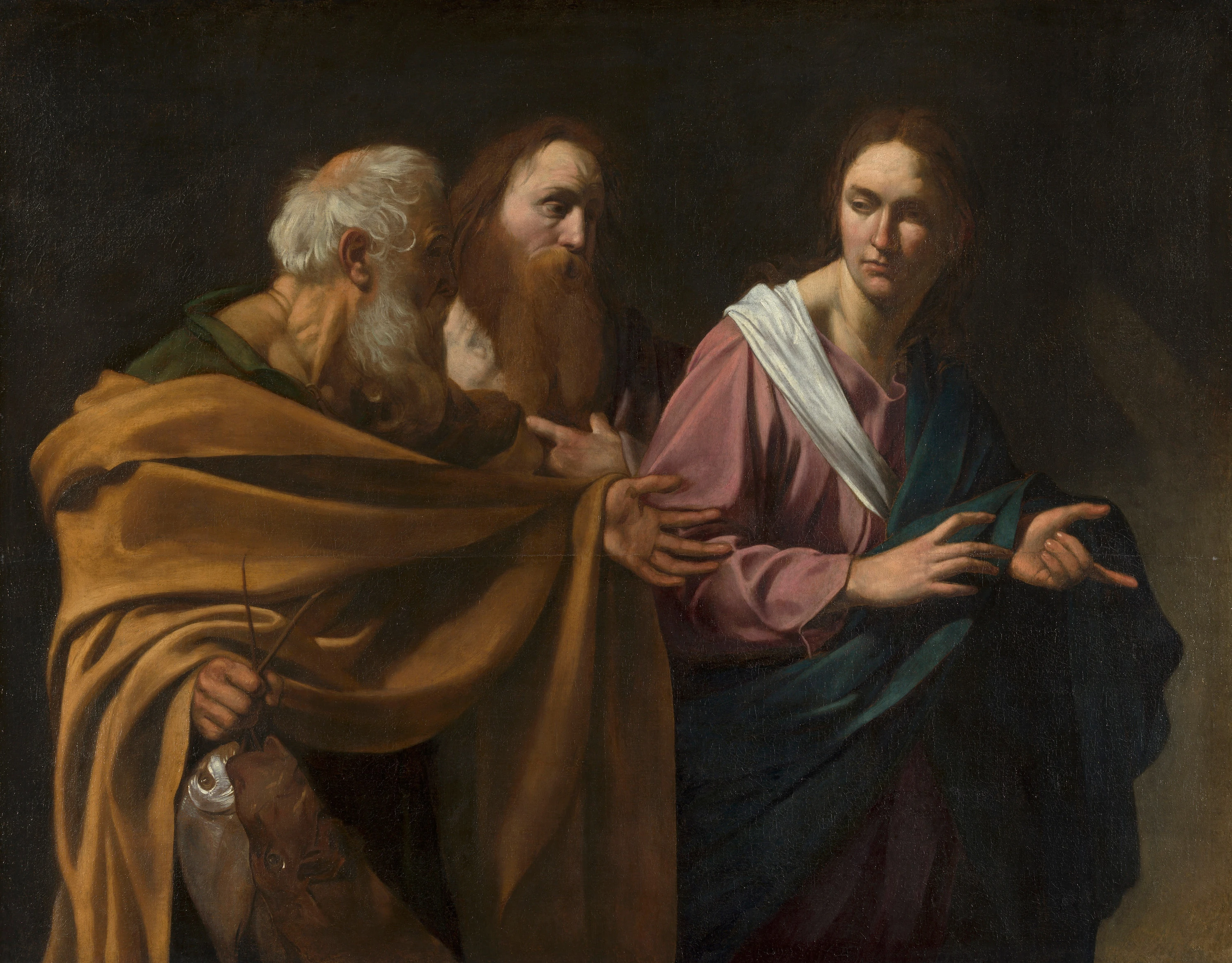 &lsquo;The Calling of Saints Peter and Andrew&rsquo;, Caravaggio