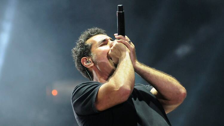 Serj Tankian of System of a Down Serj Tankian of System of a Down