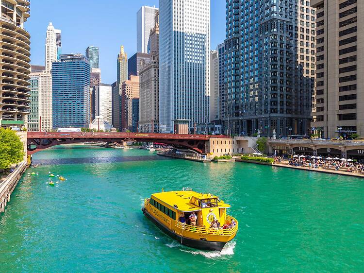Don’t want to pay for a pricey Chicago River cruise? Book this $10 ride instead.