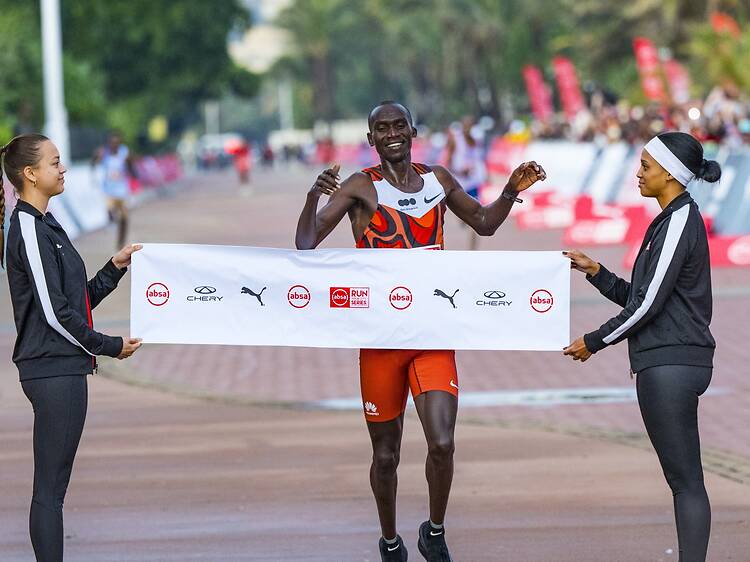 Joshua Cheptegei wins this year’s Absa RUN YOUR CITY DURBAN 10K