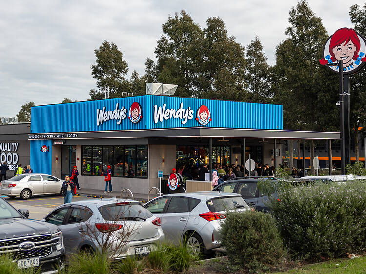 Australia's first drive-thru Wendy's in Melbourne has already smashed global records
