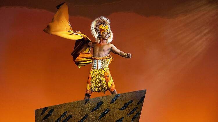 Aphiwe Nyezi as Simba in Disney's 'The Lion King', Sydney, 2026