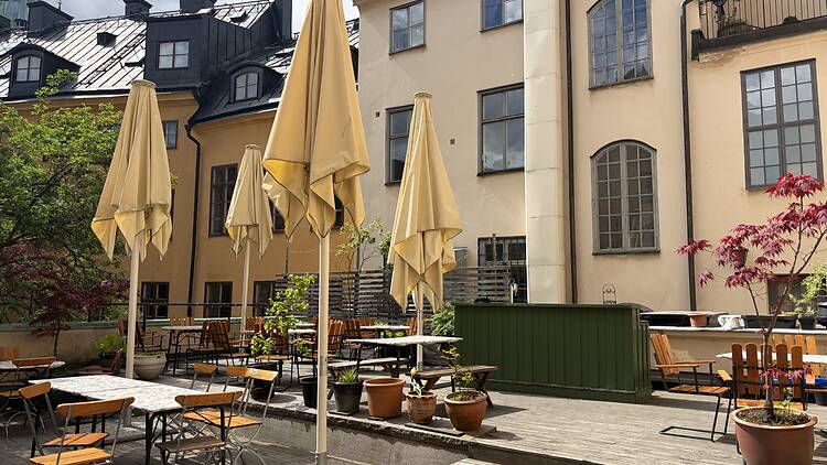 Grillska Huset Courtyard, Gamla Stan Grillska Huset Courtyard, Gamla Stan