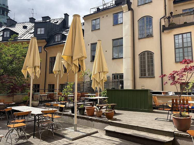 Grillska Huset Courtyard, Gamla Stan Grillska Huset Courtyard, Gamla Stan