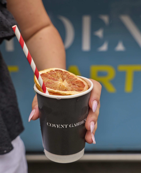 Free drink at Covent Garden summer party