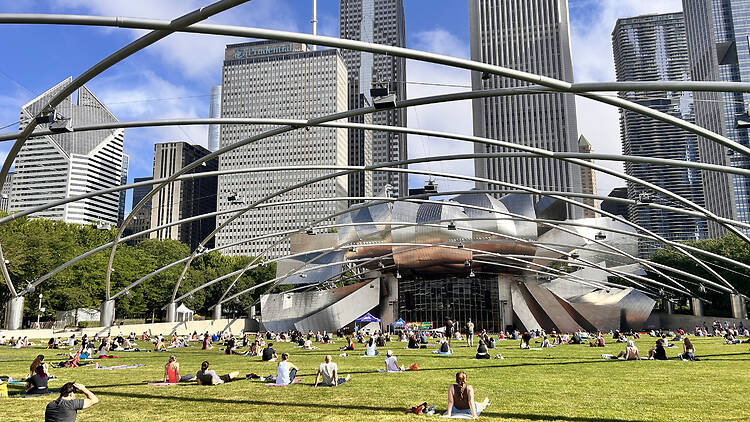 Millennium Park Summer Workouts
