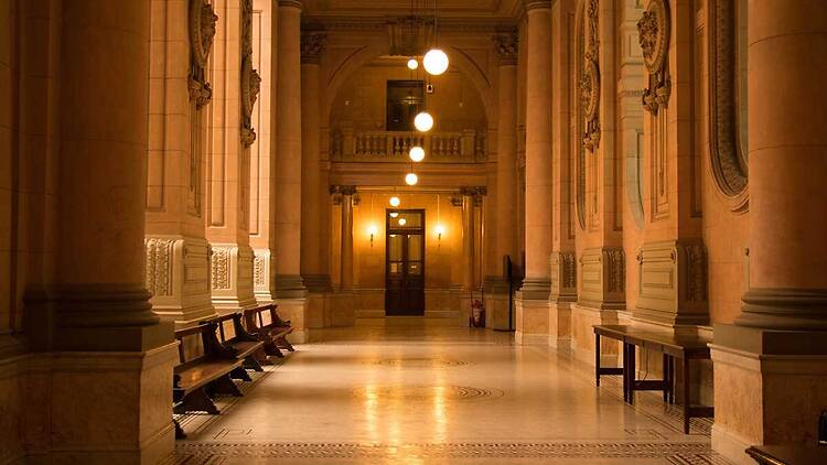 Palacio de Tribunales, El secreto de sus ojos Palacio de Tribunales, El secreto de sus ojos