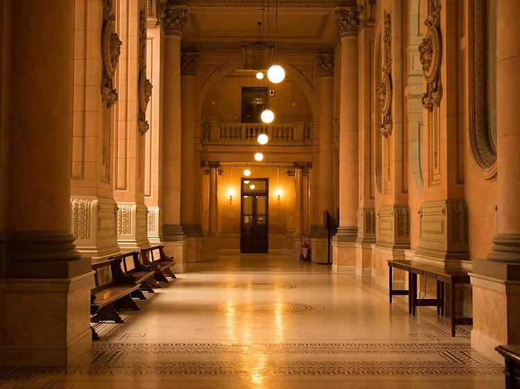 Palacio de Tribunales, El secreto de sus ojos Palacio de Tribunales, El secreto de sus ojos