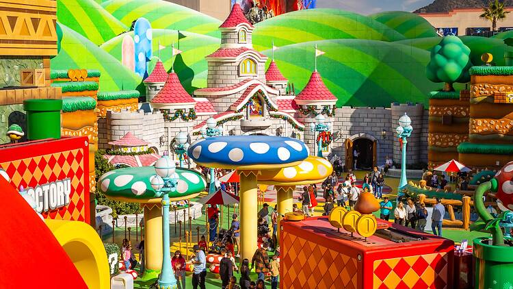 Super Nintendo World at Universal Studios Hollywood Super Nintendo World at Universal Studios Hollywood