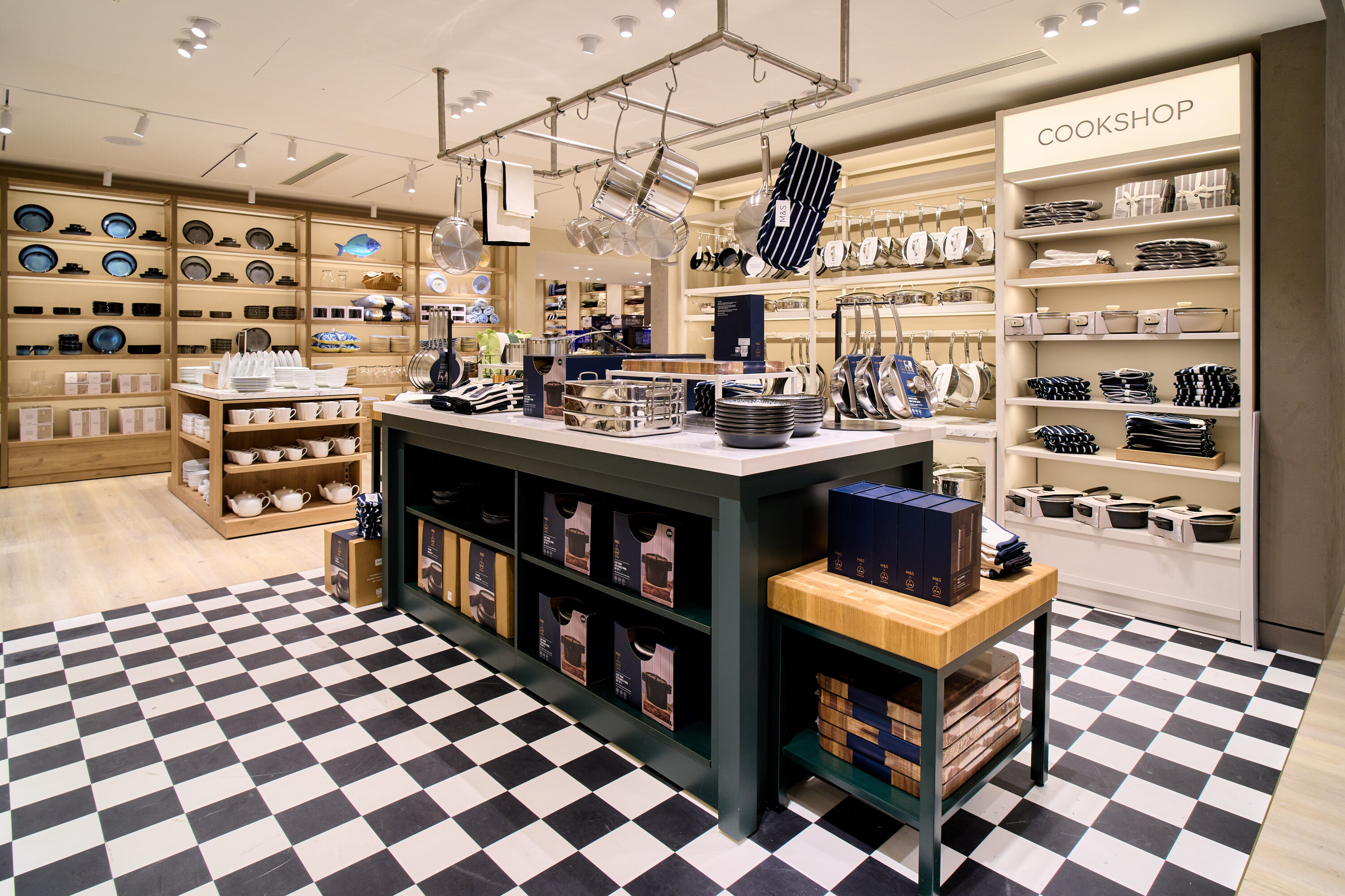 Marks and Spencer (M&S) Pantheon on Oxford Street