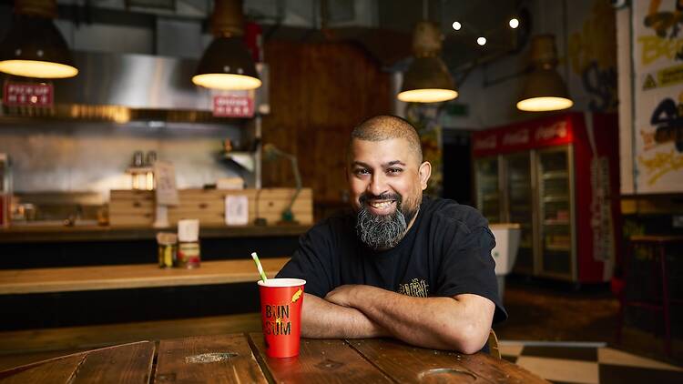 Farbez Uddin, chef and founder of Bun & Sum Farbez Uddin, chef and founder of Bun & Sum
