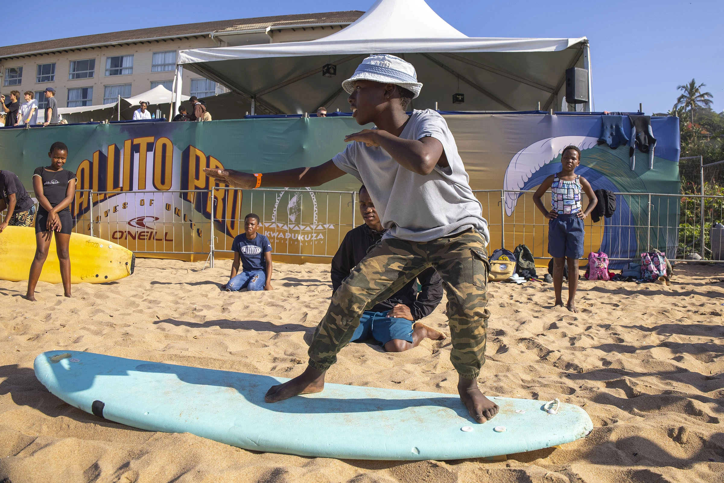One of this week's biggest attractions is the first-ever Surf & Turf Challenge on Thursday. 