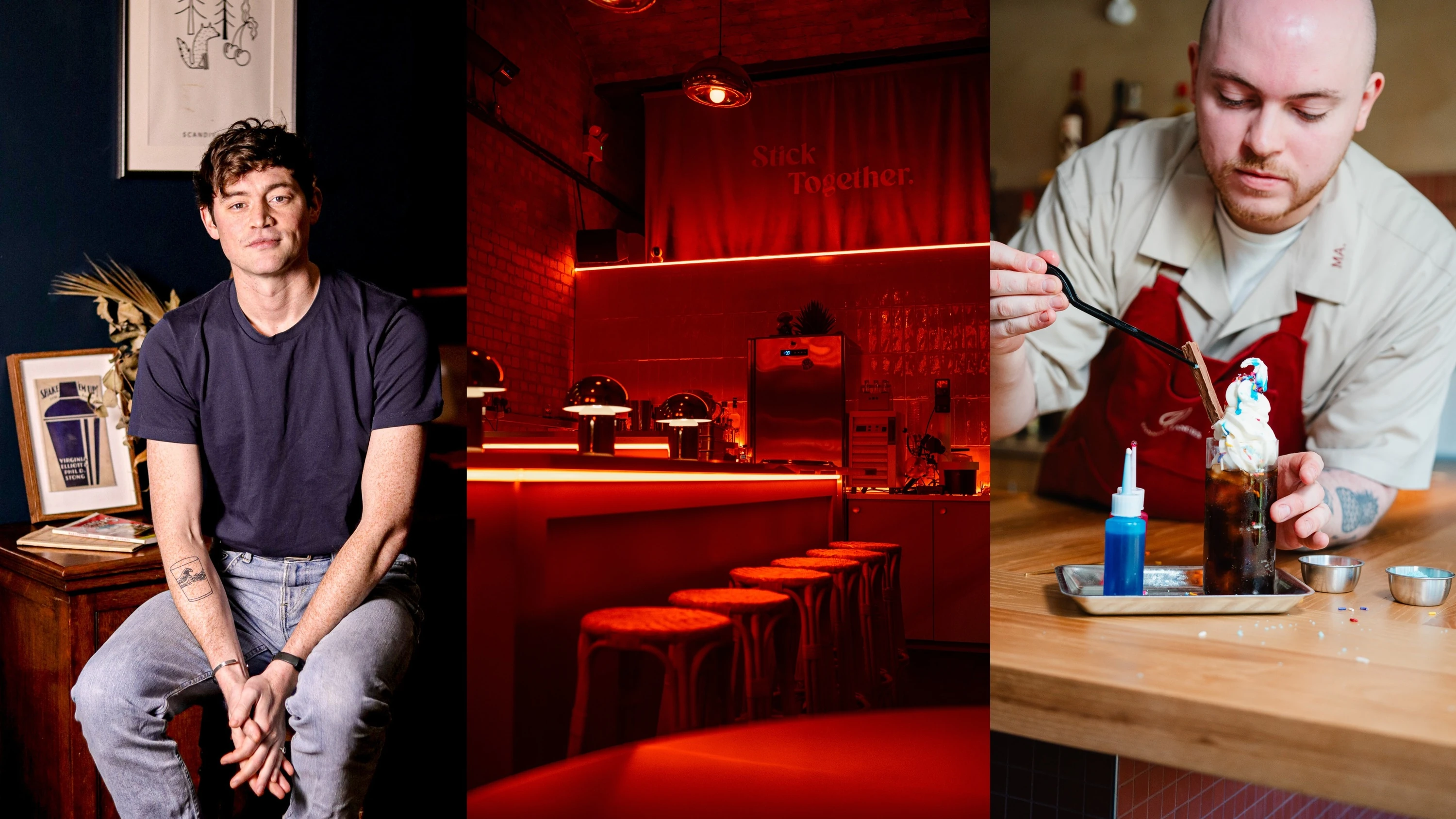 Manachain Monaghan Below Stairs, Bar Glue, Matt Arnold Passing Fancies