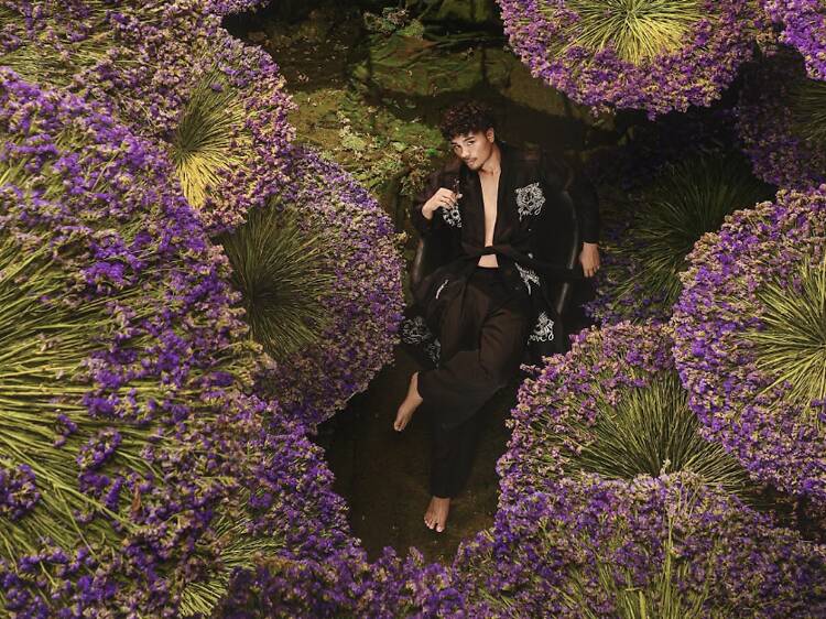 Lose an afternoon among 20 floral installations