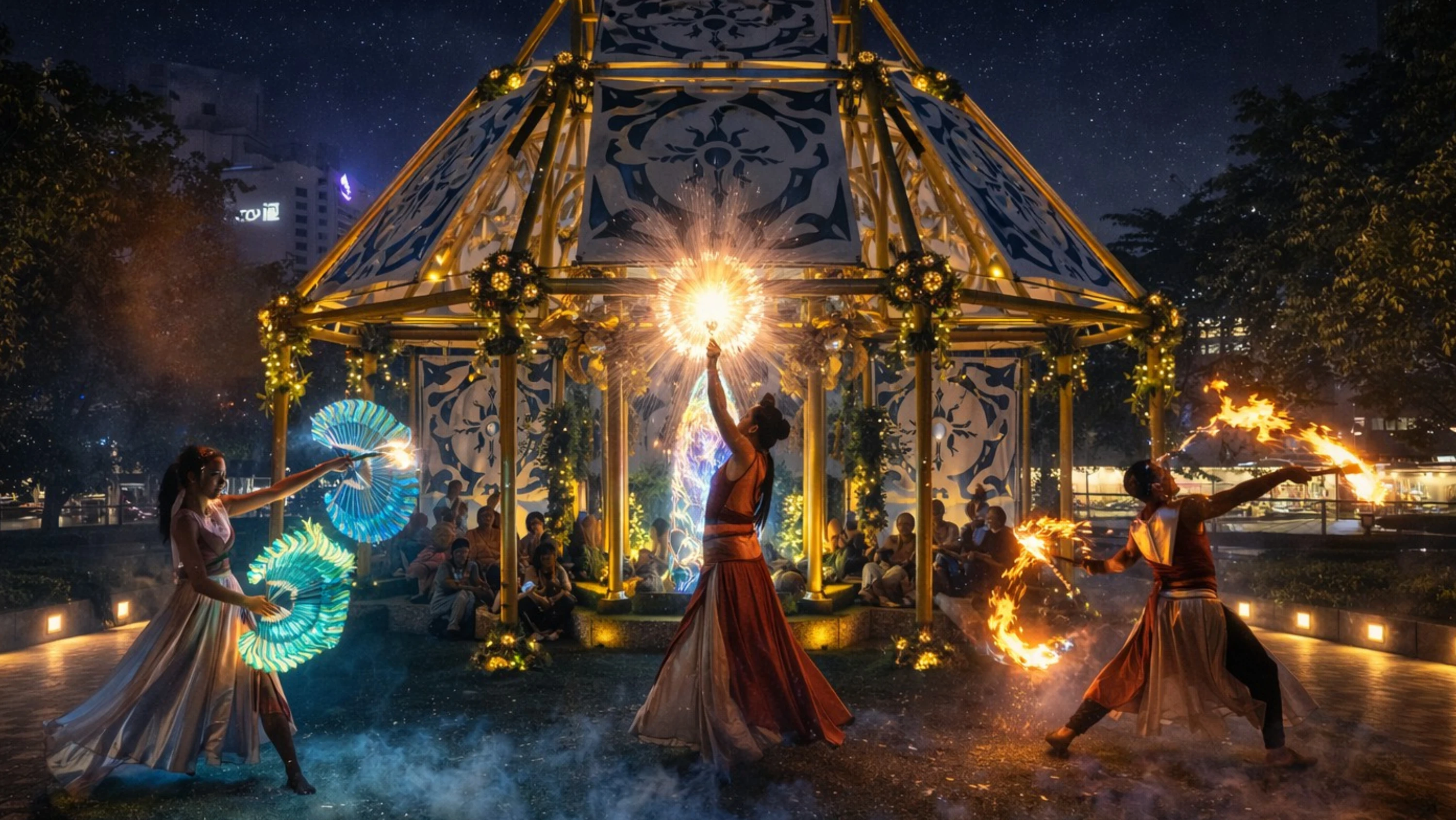 Artist impression of 'The Dragon&rsquo;s Tooth: A Legend of Becoming Light'