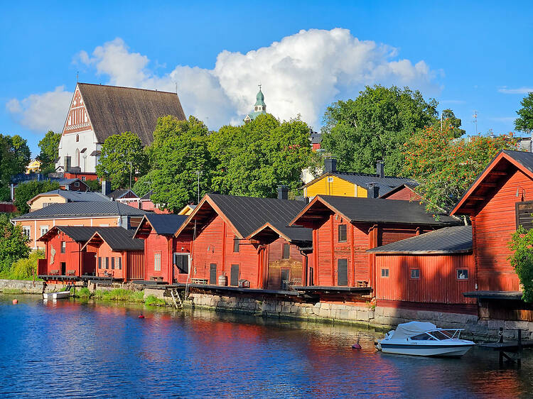 Ikuista Porvoon ikonisin maisema