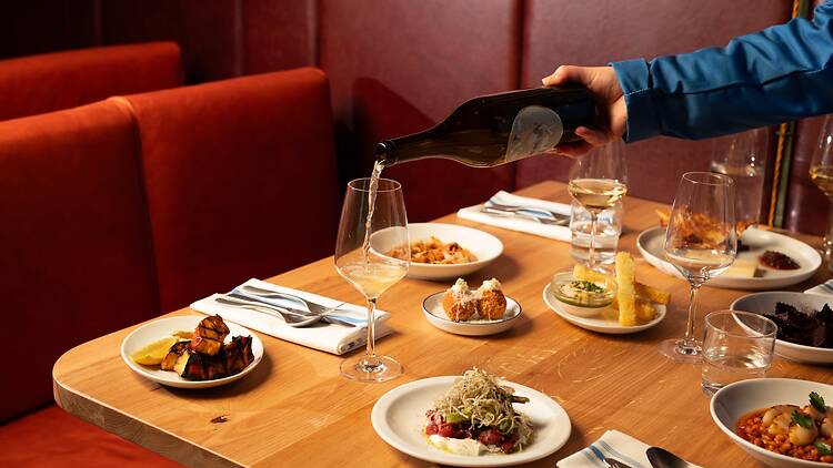 Wine and small plates at Margo