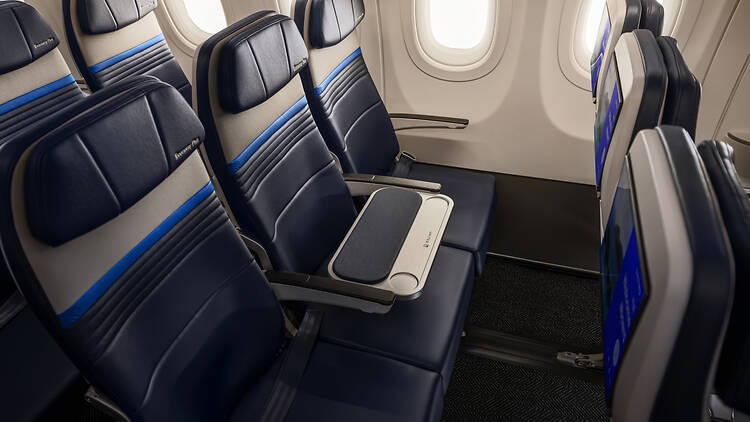 United Economy Plus with open middle seat United Economy Plus with open middle seat