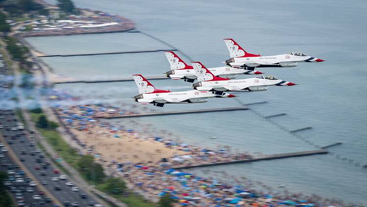 The 2025 Chicago Air and Water Show The 2025 Chicago Air and Water Show
