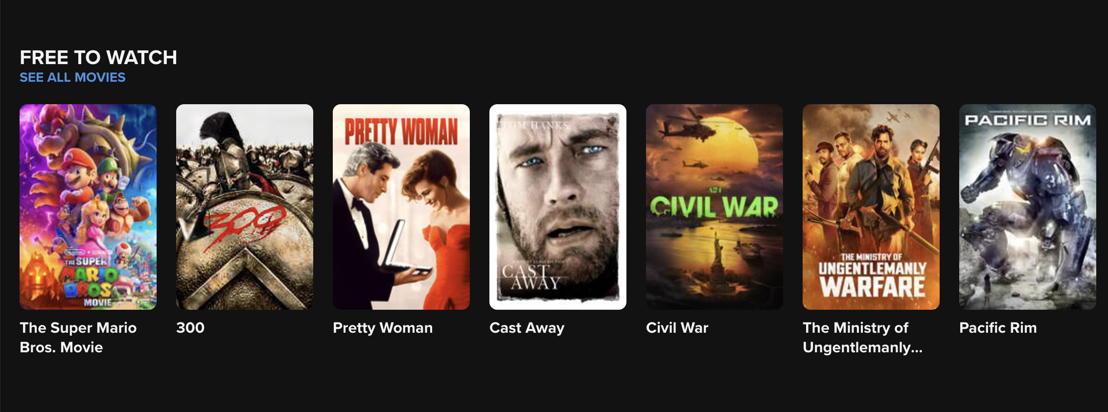 You can now watch free movies on Fandango without an account