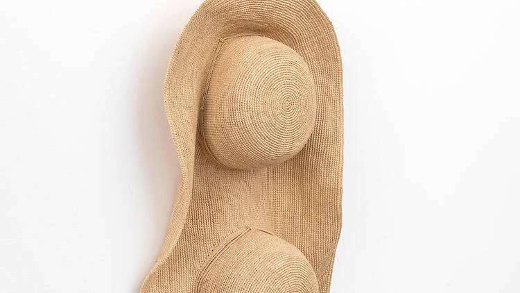 Hany Armanious, The Planets, 2026, raffia, courtesy of the artist Hany Armanious, The Planets, 2026, raffia, courtesy of the artist