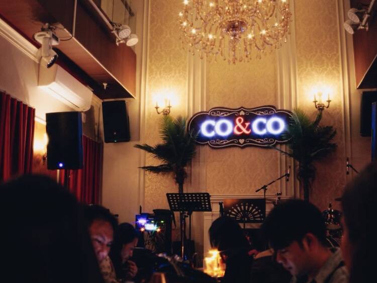 Dance to Argentine tango under fancy chandeliers Dance to Argentine tango under fancy chandeliers