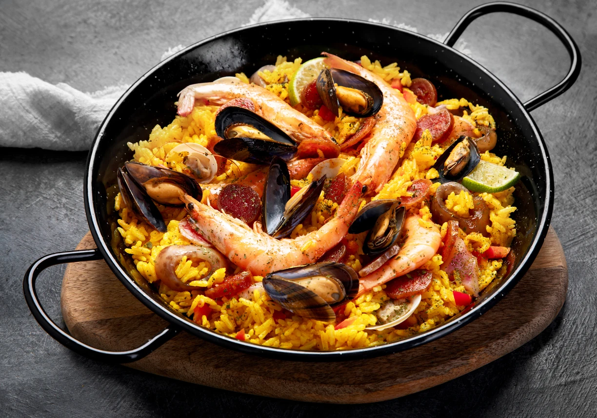 Seafood Paella