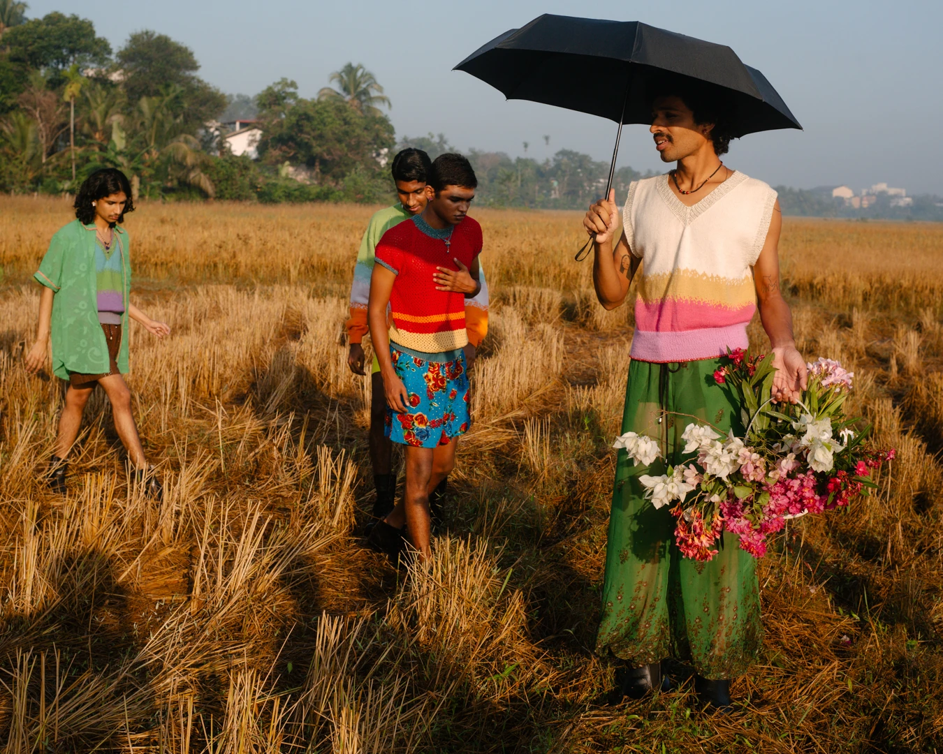 Amesh, Paddy Field Play, Evening Stroll, 2022