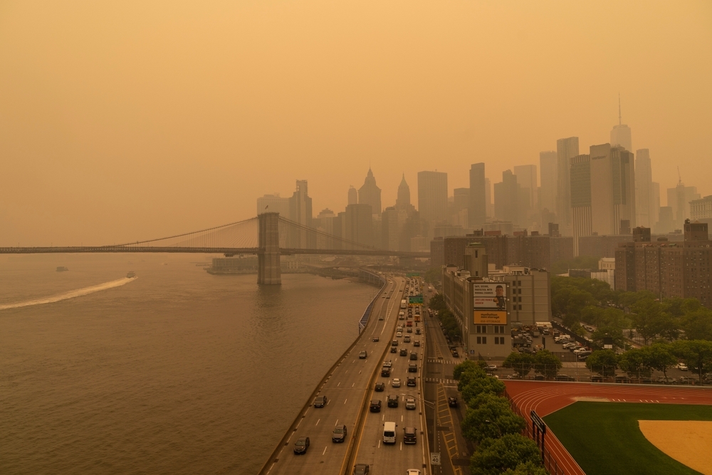 Why NYC's skies are so smoky right now