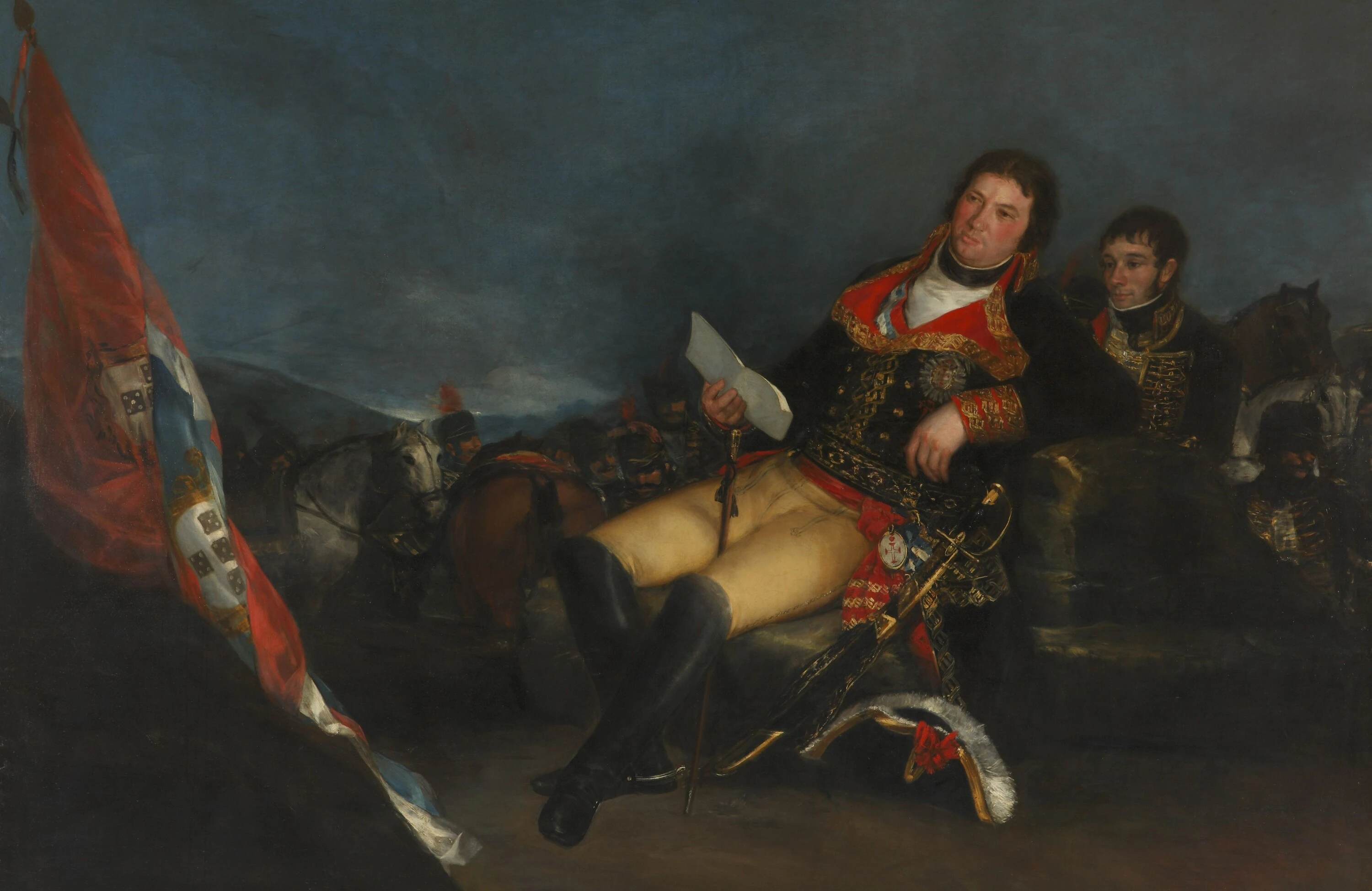 Godoy como general, Francisco de Goya (1801)