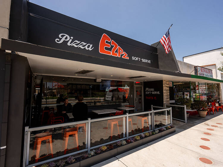 A new pizza and soft-serve shop from Hollywood couple Beau Flynn and Marley Shelton is now open in El Segundo A new pizza and soft-serve shop from Hollywood couple Beau Flynn and Marley Shelton is now open in El Segundo
