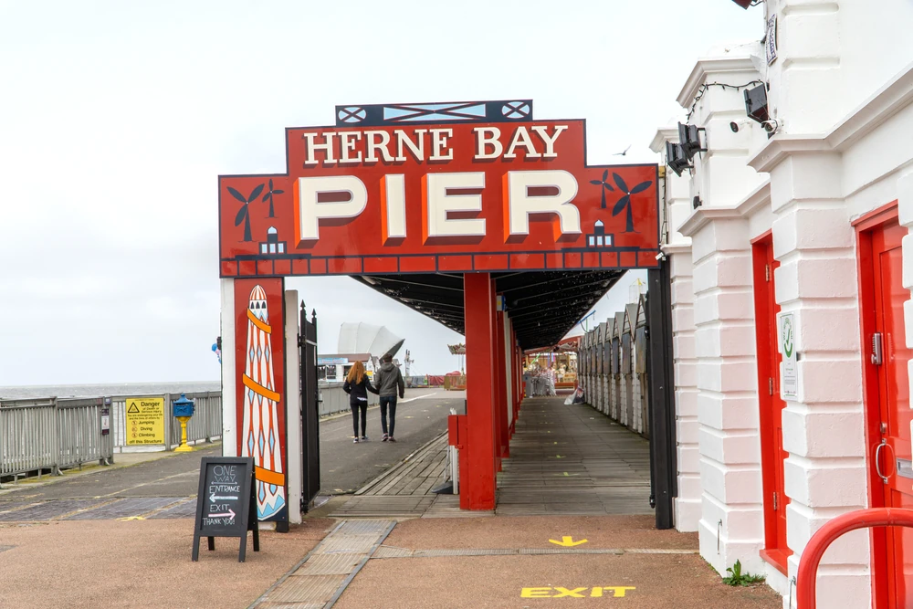 Two key scenes in Heartstopper Forever were filmed at Herne Bay Pier