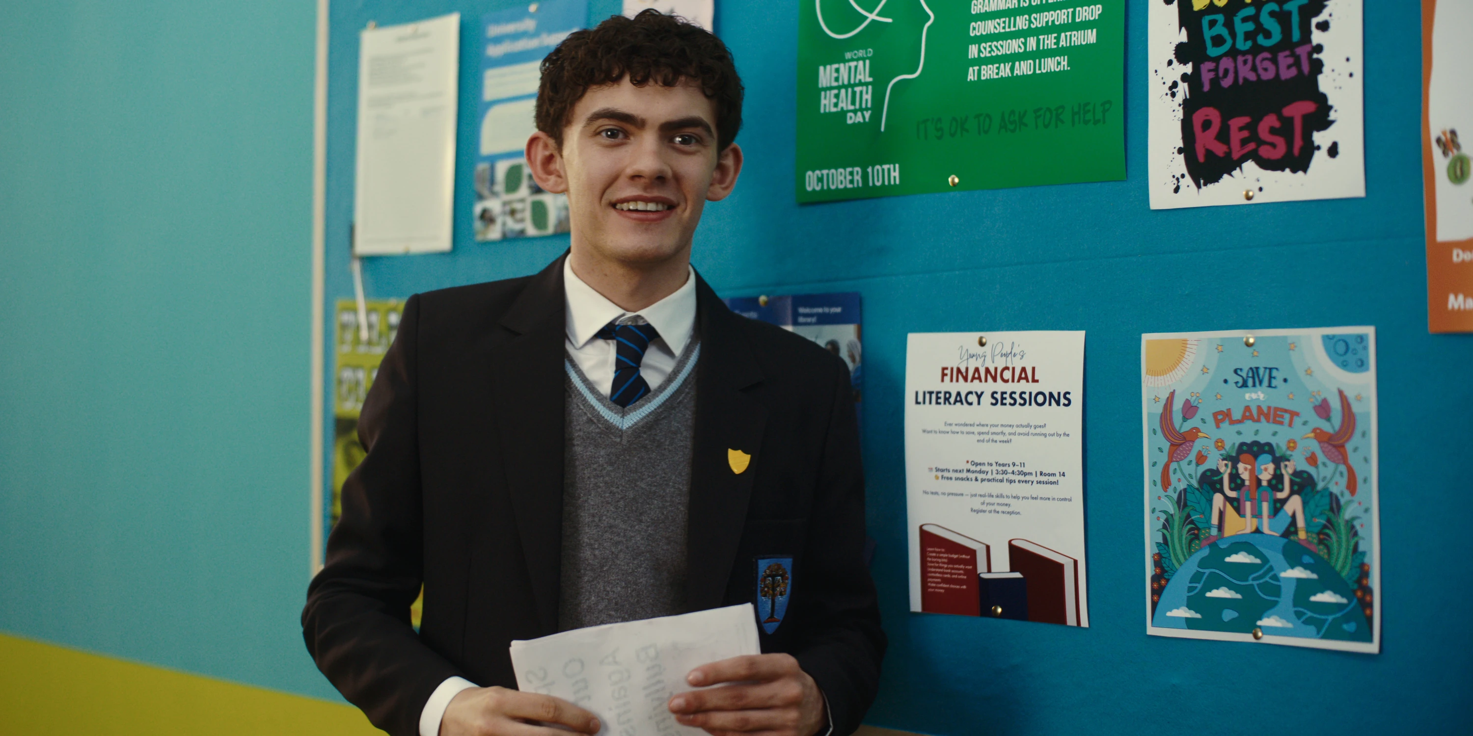 Heartstopper Forever sees Charlie Spring (Joe Locke) become Head Boy