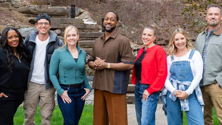 'Totally '90s House' cast members | 'Totally '90s House' cast members, Keshia Knight Pulliam, Matthew Lawrence, Melissa Joan Hart, Jaleel White, Jodie Sweetin, Beverley Mitchell and Brian Austin Green