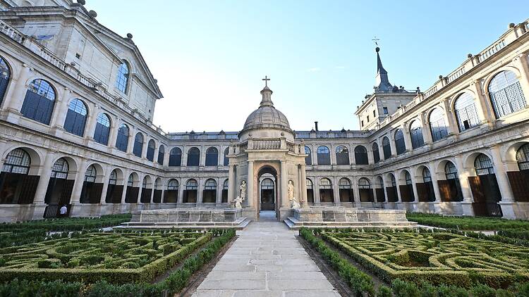Patio de los Evangelistas de El Escorial